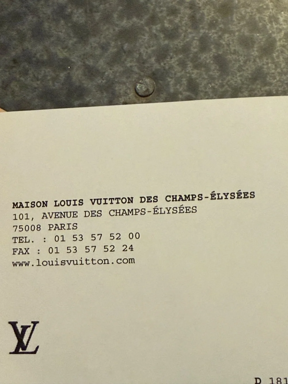 Authentic Louis Vuitton Tote Empriente